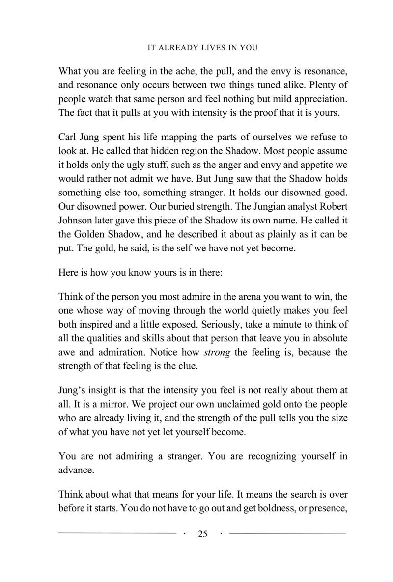 Right-hand page of a Magnetic On Demand identity exercise spread